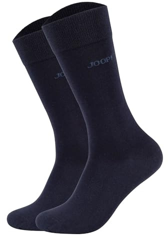 Joop! Unisex Socken, 2er Pack - Premium Essential Organic Cotton Socks, Logo, einfarbig