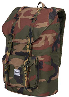 Herschel Little America Backpack 10014-02232, Unisex Backpack, green, One size EU