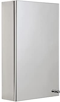 Croydex Carra 50 x 30cm Bathroom Mirror Cabinet - No Assembly Required