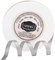 VATIN 6mm Double Faced Deep Silver Polyester Satin Ribbon - 45 Metre for Gift Wrapping Ornaments Party Favor Braids Baby Shower Decoration Floral Arrangement Craft Supplies