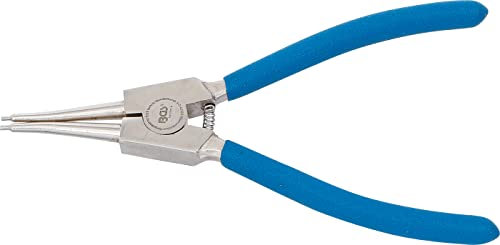 BGS 447-3 | Pinza ad anelli elastici | diritta | per anelli elastici esterni | 175 mm | pinza seeger | antiscivolo
