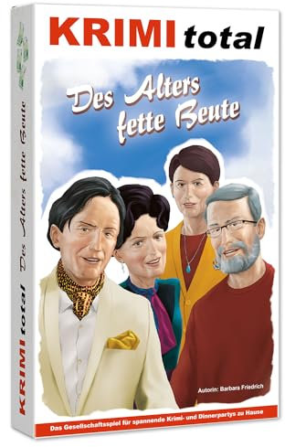 Krimi total Gesellschaftsspiel für Dinnerparty - des Alters fette Beute