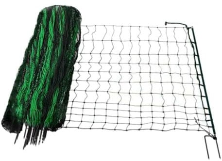 Filet pour poules - 12 mètres - Noir