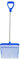 Red Gorilla Small Bedding Fork with Short D Handle Blue Lightweight For Stable Bedding Mucking Out Metal Pitchfork for Hay and Garden Compost 110cm Long