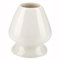 ANCLLO Support de fouet à matcha en céramique pour matcha en bambou pour accessoires de service à thé (blanc)