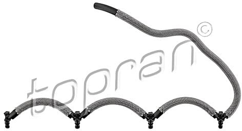 TOPRAN 724 072 Tubo flexible combustible de fuga Gasóleo