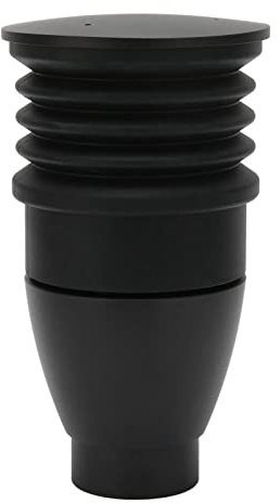 60 G Single Dose Hopper, Grinder Blowing Bean Bin, Kaffeemühle Filter Single Dose, Kaffeemühlen-Reinigungswerkzeug aus Aluminiumlegierung für Eureka Mignon(Schwarz)