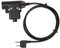 Adattatore PTT U94, Cavo PU a 2 Pin Adattatore per Cuffie Radio Plug and Play Adattatore Push-to-talk per Alan per Midland Radio