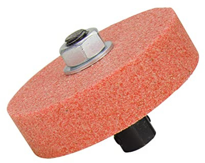 SI FANG 3 Inch Bench Grinding Wheel for Mini Electric Belt Sander Bench Grinder Cutter Edges Sharpener, for Sharpening Drill Bit, Metal Alloys, Knife Making