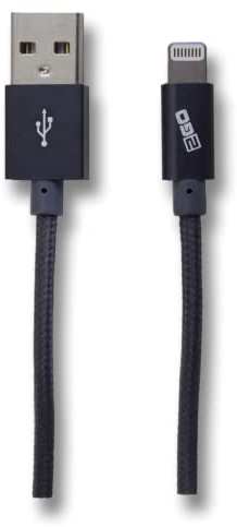 2GO USB Datenkabel - MFI Zertifiziert - anthrazit - 200cm