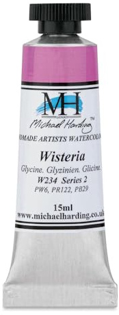 Michael Harding Professional Watercolors - 15ml Tubes (Wisteria)