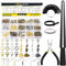 Mardatt 1465Pcs Jewelry Making Supplies Kit Includes Jewelry Pliers, Ring Sizer Measuring Tool, Craft Wires, Jump Ring Opener and Other Jewelry Findings Accessories for Jewelry Making and Repair