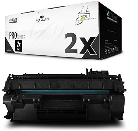 MWT Toner 2X kompatibel für HP Laserjet Pro 400 M401 ersetzt CF280A 80A