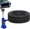 Bottle Jack Rubber Pad Adapter Protector Car Jacking Tool Pinch Weld Side Lifting Disk 20mm Hole For Most 2 Ton Bottle Jacks