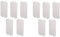 10Pcs Microwave Oven Mica Plate Sheet Microwave Waveguide Cover Replacement Repairing Accessory for Kitchen Microwave Oven