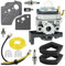 Kit de carburador para Honda GX 35 GX25 GX25N GX25NT GX35NT FG110 FG110K1 HHT35 HHT35S, Motor de 4 ciclos de Repuesto 16100-Z0Z-034 16100-Z0Z-815 16100-Z0H-815 25 y 16 Pulgadas 100-Z0H-053