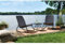 THOYTOUI Terrassenmöbel-Set, Gartenset Tisch und stühle Garden Furniture Sets Balkon Lounge Gartenlounge Set Geeignet für Balkon Veranda Terrasse Garten 3-TLG. Rio Graphitgrau