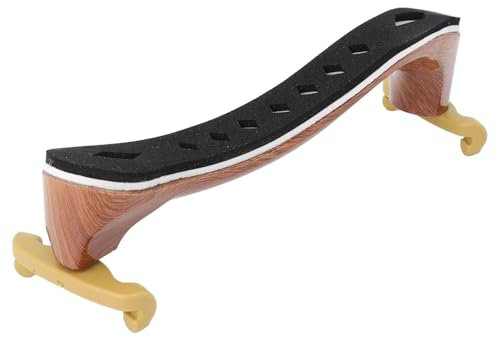 Universelle Schulterstütze für Geige, Zusammenklappbar und mit Höhenverstellbaren Füßen, Atmungsaktive Schulterstütze aus Schaumstoff, Rutschfest (1/4-1/2)