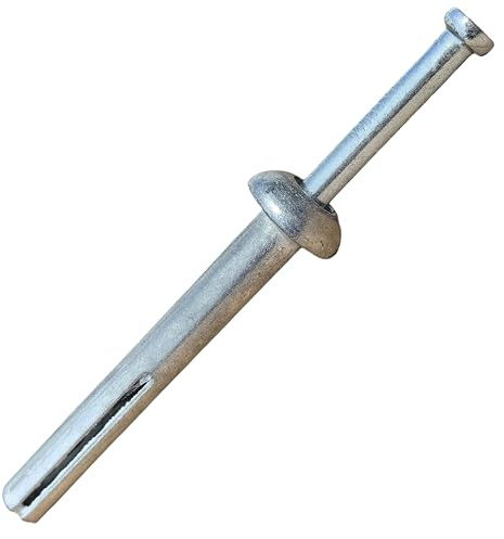 SANTIE 1/4 in. x 3 in. Hammer-Set Nail Drive Concrete Anchors (25-Pack)