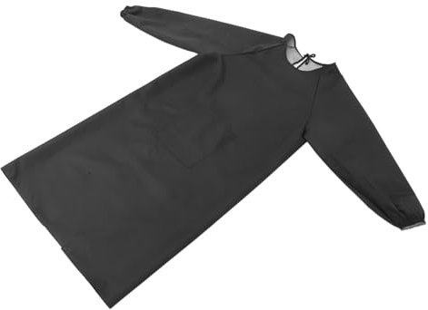 Gadpiparty Oil Overalls for Cleaning Workplace and Painting Long Sleeve Apron Sleeves Convenient Pockets for Women Cooking Men Workshop Tasks