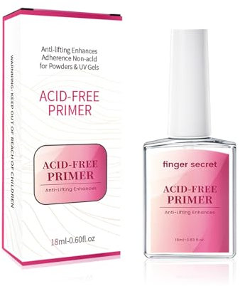 Geheimnis 18ml/0.63floz AcidFreePrimer, Schnelle Acid Free Primer Kunst Design in Salon oder Zuhause Gebrauch (Acid Free Primer)