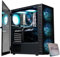 EMCA4 Computer Gaming PC Assemblato Ryzen 5 7500F fino a 5Ghz - RTX 5060 8GB - SSD M.2 1TB nvme - Ram 32GB DDR5 6000Mhz - ARGB - Windows 11 - WIFI - Bluetooth