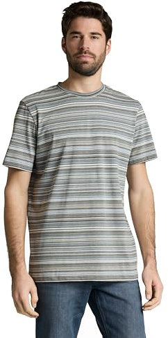 TOM TAILOR Herren T-Shirt mit Streifenmuster