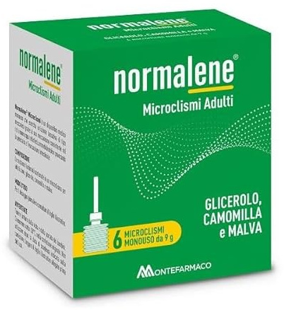 PROMO 3 CONFEZIONI DA 6 PEZZI NORMALENE MICROCLISMI ADULTI RETTALI 3X6 PEZZI