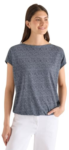 Shirt im Ausbrenner-Look mit Boatneck