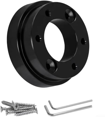 Steering Wheel Base Adapter Compatible With For Logitech G29 G920 G923 Featuring 70mm Rise For Sim Racing(Black)