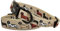 Hundehalsband Dackel Teckel schwarz-braun Nylon Halsung Band Halsband gepolstert weich verstellbar 27-40 cm x 2 cm breit