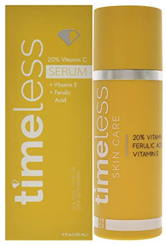 Timeless Skin Care 20% Vitamin C Serum + Vitamin E + Ferulic Acid 120ml