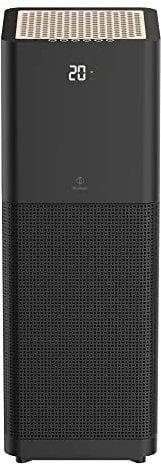 IMUNSEN M-001B Purificador de aire con filtro de madera de ciprés, filtro HEPA verdadero H13, 100% libre de ozono, modo ciclón, modo de reposo automáticom Hecho en Corea - Negro
