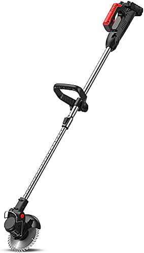 LSDRALOBPOI Tagliabordi a Batteria Decespugliatore Tagliabordi telescopico da Giardino a Batteria da 88 V 25000 Giri/min con Batteria e Caricabatterie per Prato da Giardino 707(Size:One Battery)