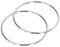 2 Stück Handtaschen Griffe, Runde Taschengriffe, 10 cm Ersatz Handtaschengriff, Handtasche Geldbörse O Ring Griff Geldbörsengriffe für Taschenherstellung, DIY Handgefertigte Taschen(Weißnickel)
