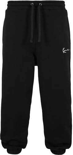 Karl Kani Herren KM-PL011-001-01 SMALL Signature Sweatpants Black Black, XXL