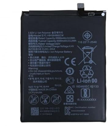 BATERIA HB436486ECW para Huawei Mate 10 Pro 20 P20 Pro V20 View 20 Interna 4000 mAh