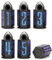 Bullet Metall Würfel Set, D6 DND Würfel 6pcs, ZHOORQI Blutfleck Polyedrische Würfel für D&D Dungeons and Dragons Zubehör Geschenk(Bullet - Glitter Blue)