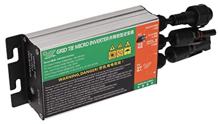 Onduleur, Micro-onduleur Solaire, Hybride Hors Réseau à Onde Sinusoïdale, Micro-onduleur Solaire 260W 230V MPPT Micro-onduleur à Onde Sinusoïdale pour Petits Systèmes Solaires