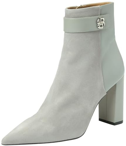 BOSS Janet_Bootie90_NSDBB, Stivaletto Donna, Medium Grey, 38 EU