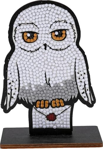 Craft Buddy Diamond Painting Crystal Art Buddy 8x11cm DIY Strass Steine Kunstvoller Glitzer Klebepunkte kleben Entspannendes Hobby Hedwig