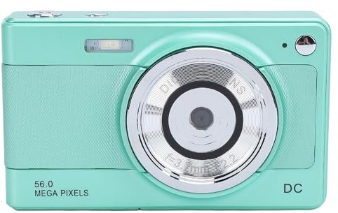 Appareil Photo Numérique, Appareil Photo Vlogging 50MP 1080P avec Zoom Numérique 8X, Lampe de Poche, Appareil Photo Compact à Mise au Point Automatique avec écran IPS de 2,8