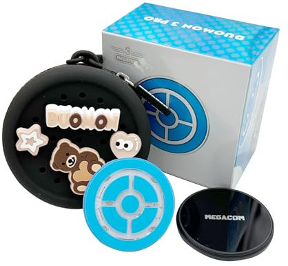 MEGACOM DuoMon 3 Auto-Fänger, Pro-Version mit kabellosem Laden, Automatisches Fänger-Zubehör, Unterstützt Dual-Konten, 20m/65ft kabellose Verbindung, APP-Steuerung