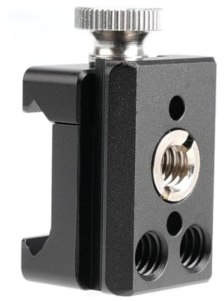 FocusFoto Quick Release NATO Clamp with 1/4 Threaded, 3/8 ARRI Locating Hole for NATO Rail Silder Camera Cage Stabilizers, Compatible with DJI Ronin RSC2, RS3, RS3 Pro, RS3 Mini, RS4, RS4 Pro Gimbal