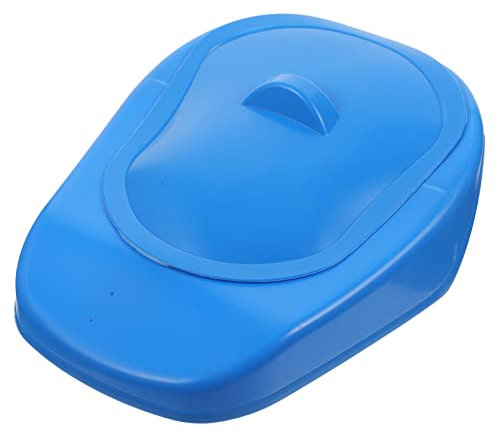 ORFOFE Bettpfanne Tragbar Für Senioren Und Patienten Urinal Aus Kunststoff Kompakt Und Leicht Geeignet Für Zuhause Camping Und Reisen