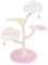 GYMAX Arbre à Chat 123CM avec Griffoirs, 2 Perchoirs, 2 Plateformes, Boules Suspendues, Centre d'Activités pour Chat d'Intérieur à Plusieurs Niveaux en Forme de Nuage
