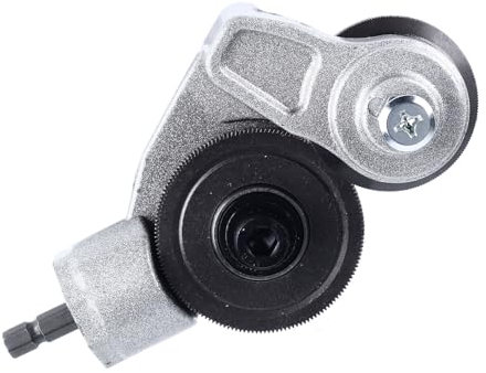 Leapiture Electric Drill Refitting Plate Shears Attachment Power Drill to Sheet Cutter Adapter Tool Kit Metal Cutting Tools for Thin Iron Sheets