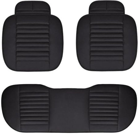 DZSQTUND Autositzschoner PU Leder Auto Sitzbezug Sitzkissen Für Volvo Für XC60 XC90 XC40 XC70 S60L C30 S80 S90 V50 V60 Auto Zubehör Sitzschoner Auto(Beige 5 Seat)