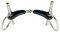 Equine Smile ES0104 Gebiss Knebeltrense Schenkeltrense Einfach Gebrochen mit Gummi aus Edelstahl 21 mm (11.5 cm)