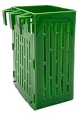 Pots de Fleurs Exterieur Support d'aquarium hydroponique pour Aquarium, avec Crochets, pour Culture et décorations aquaponiques (C, 11X8X6CM)